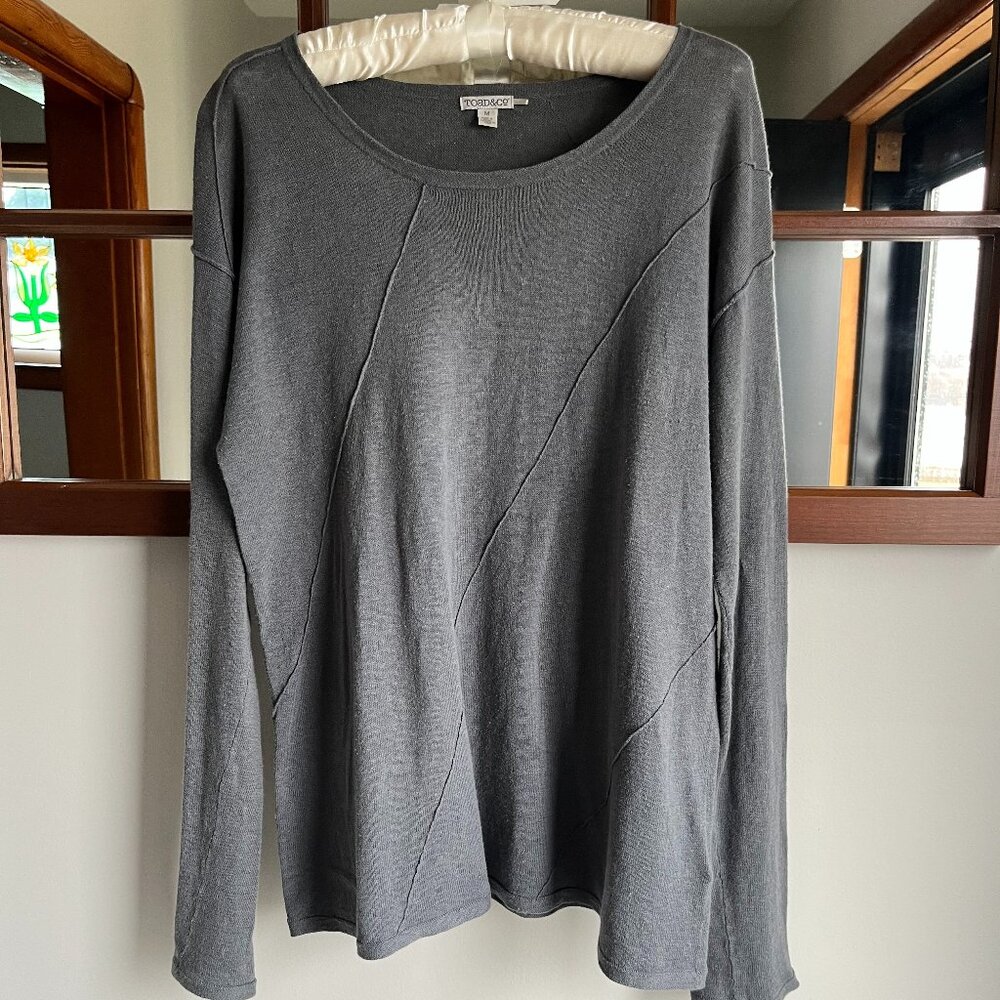 Toad & Co. Linen Sweater M